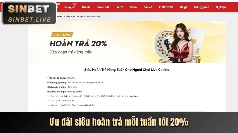 Thưởng nạp lần đầu yolo68